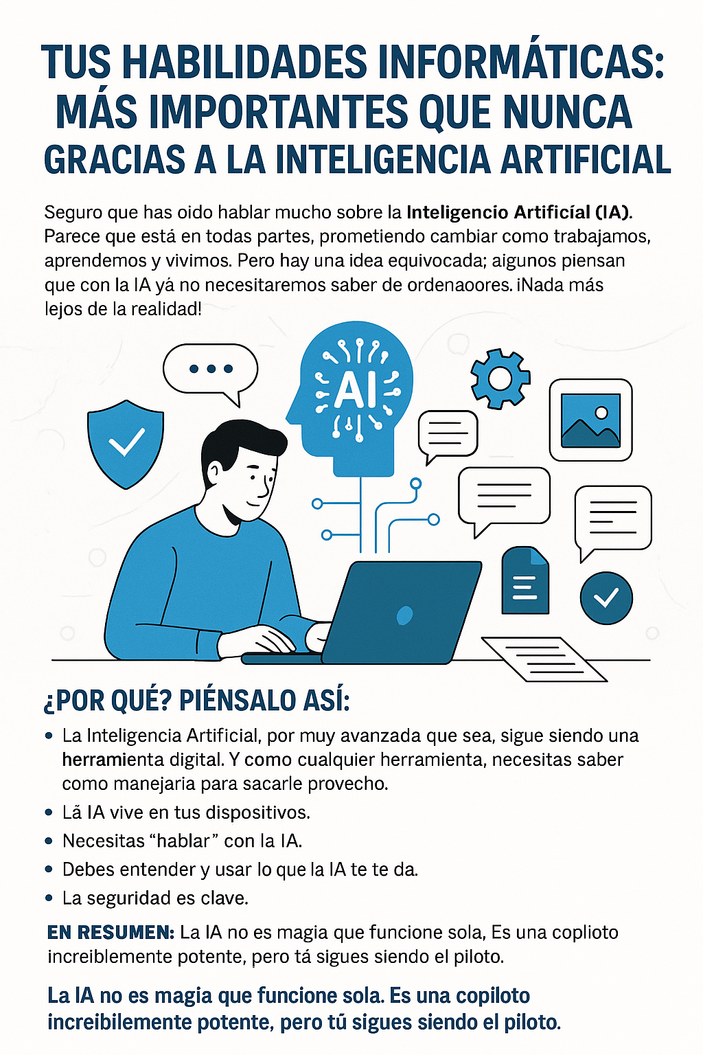 Tus Habilidades con el Ordenador: Más Importantes que Nunca Gracias a la IA