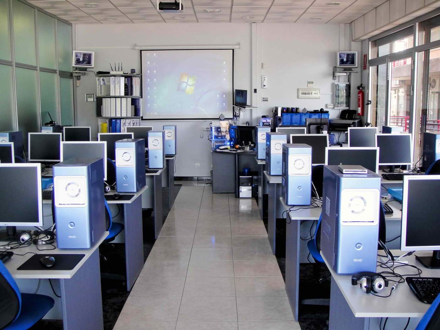 Aula actual de Academia Infotec en Los Cristianos