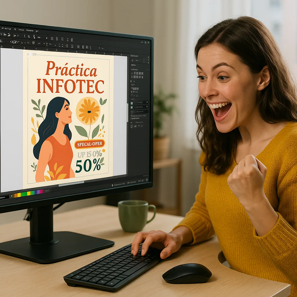Dise&ntilde;o vectorial con CorelDRAW en Academia Infotec