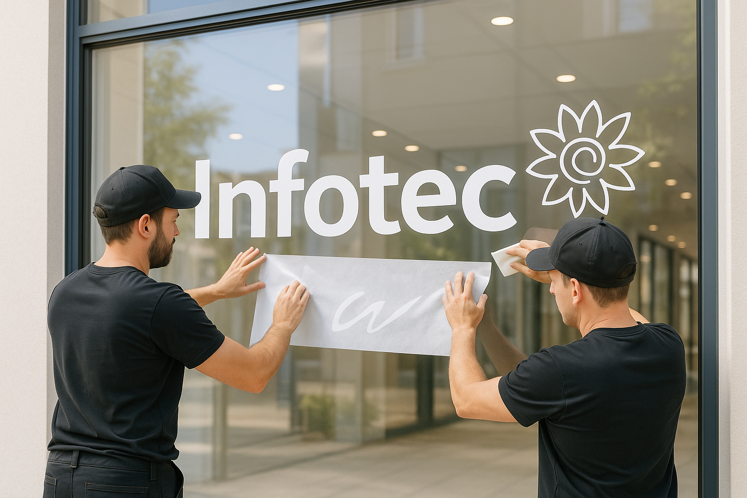 Diseño para vinilo de escaparate