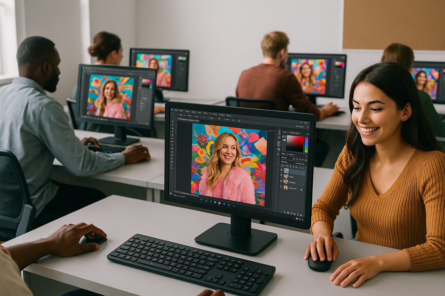 Composición de retrato en Photoshop