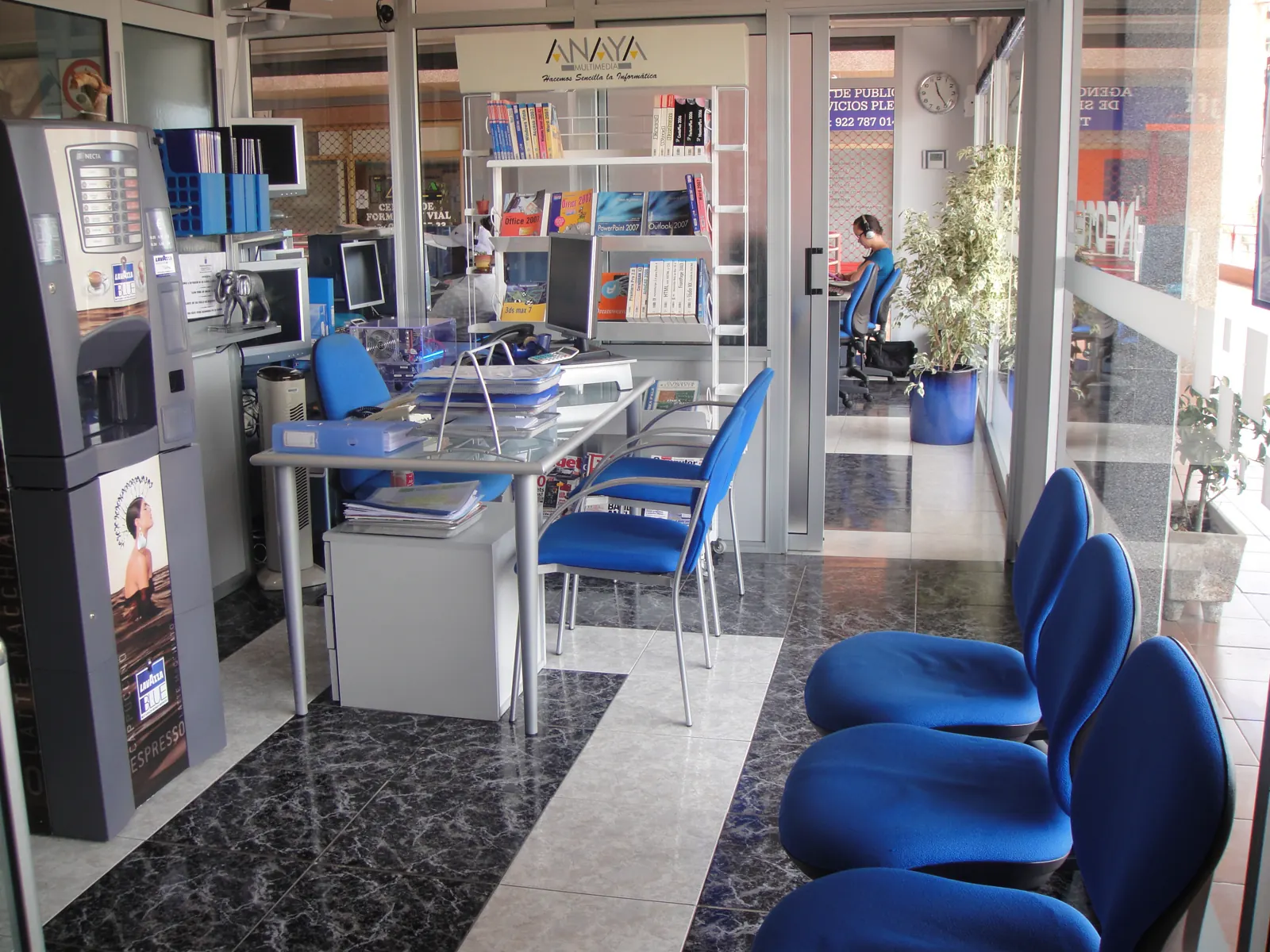Recepci&oacute;n de Academia Infotec